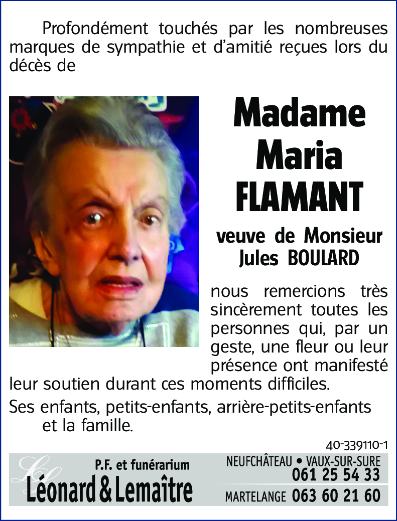 Maria FLAMANT