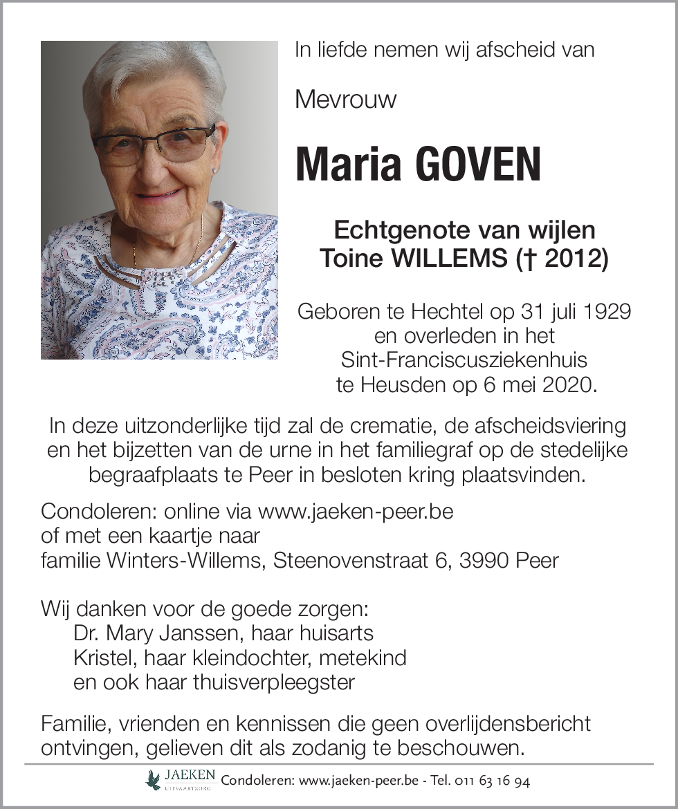 Maria Goven