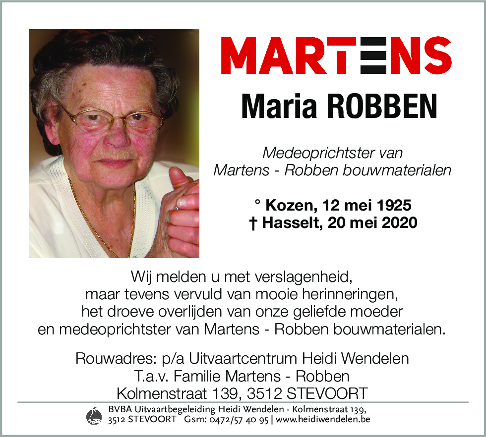 Maria Robben