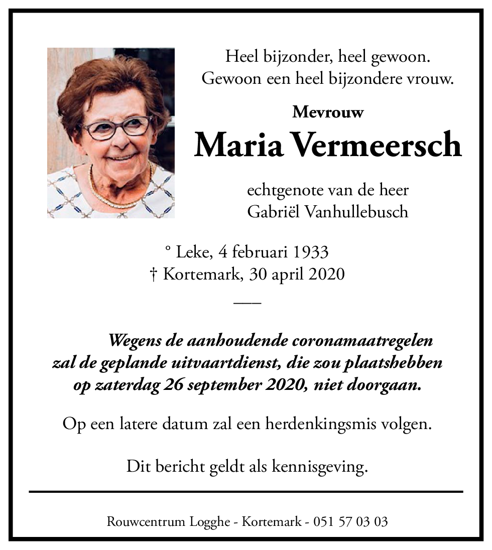 Maria Vermeersch