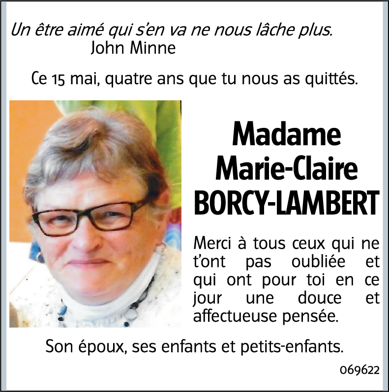 Marie-Claire LAMBERT