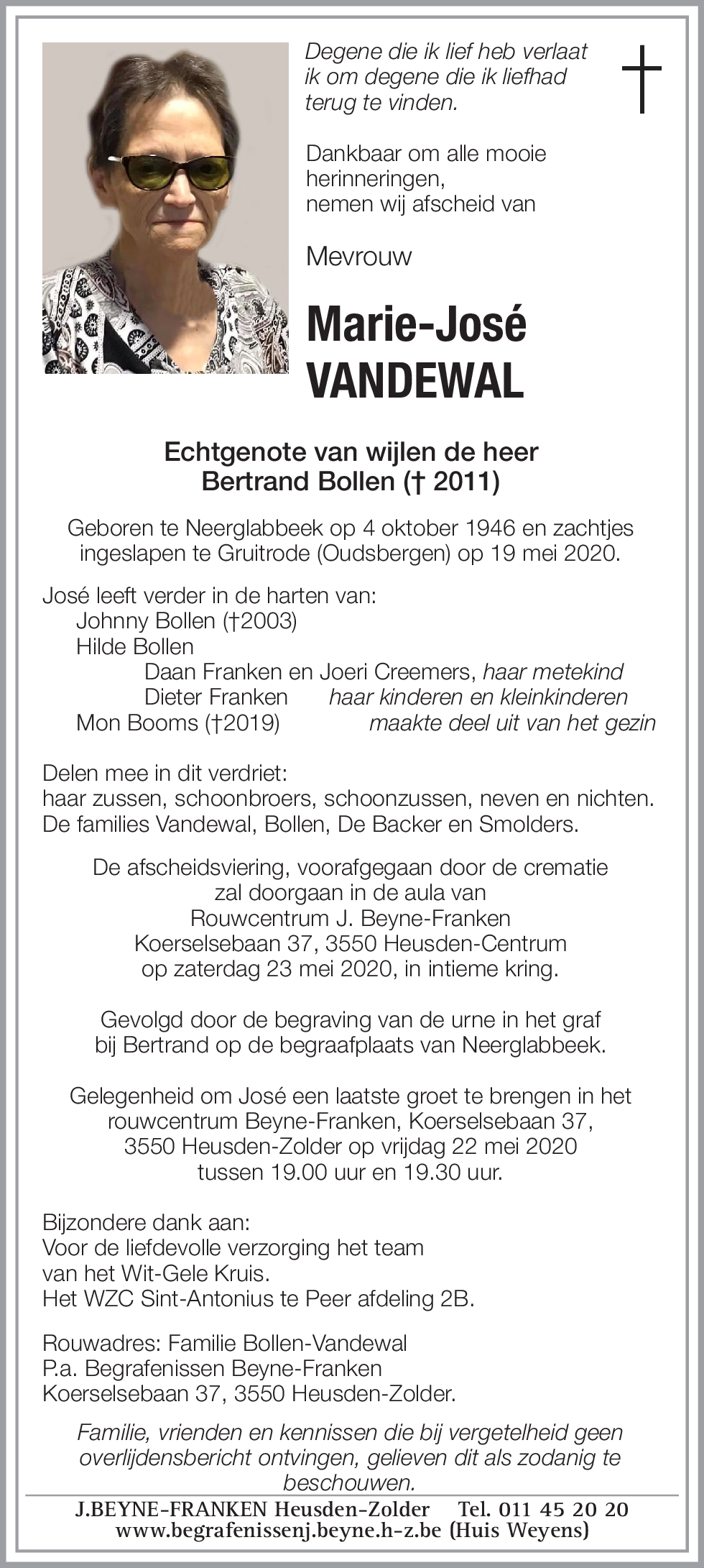 Marie-José VANDEWAL