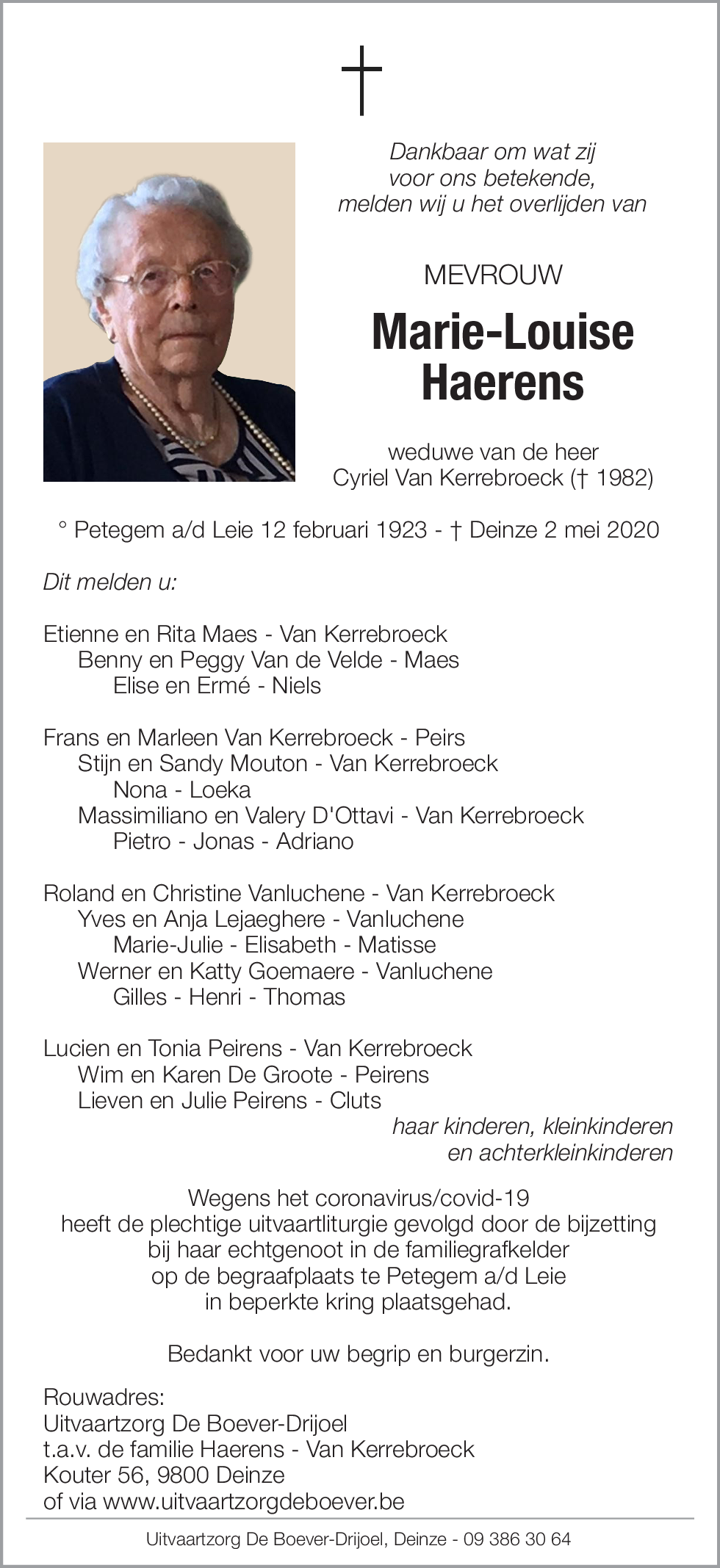 Marie-Louise Haerens