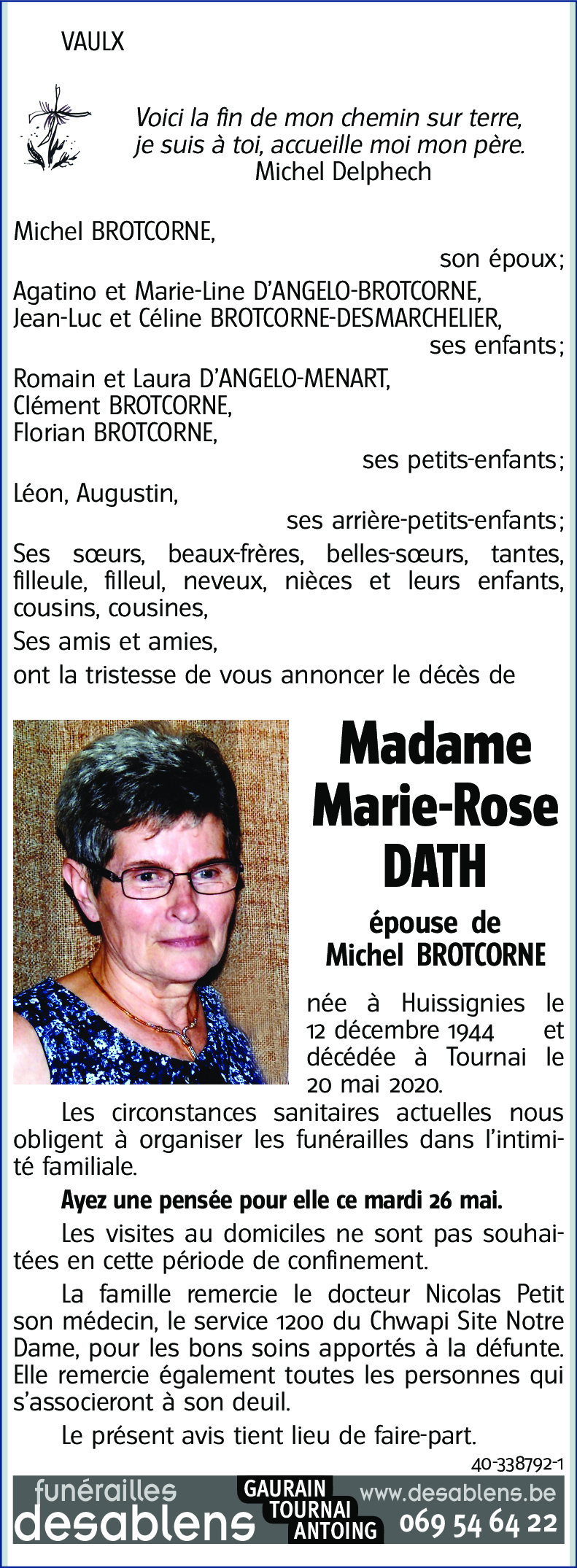 Marie-Rose DATH