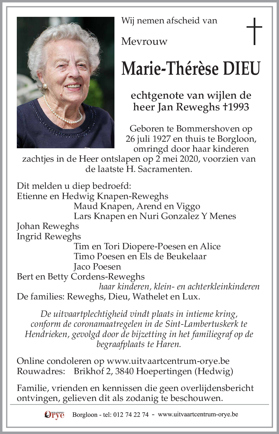 Marie-Thérèse Dieu