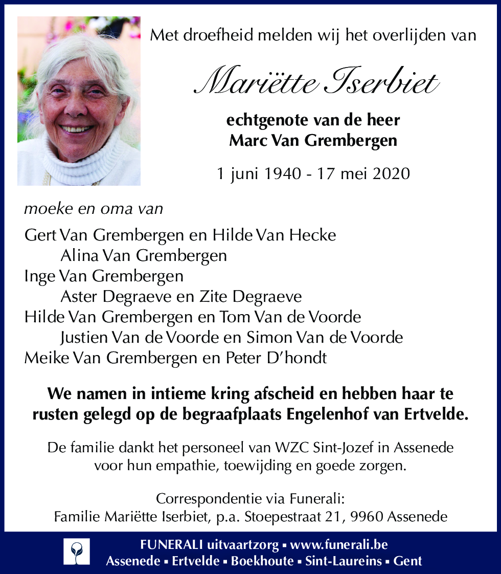 Mariëtte Iserbiet