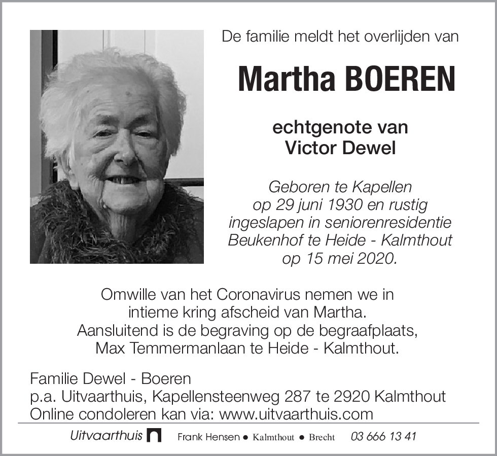 Martha Boeren