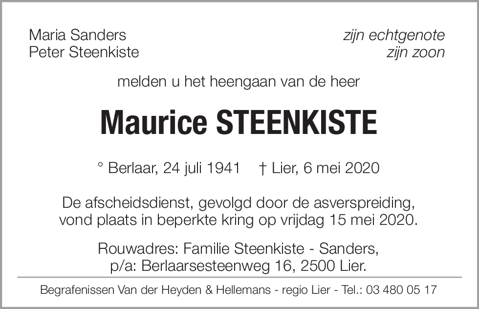 Maurice Steenkiste