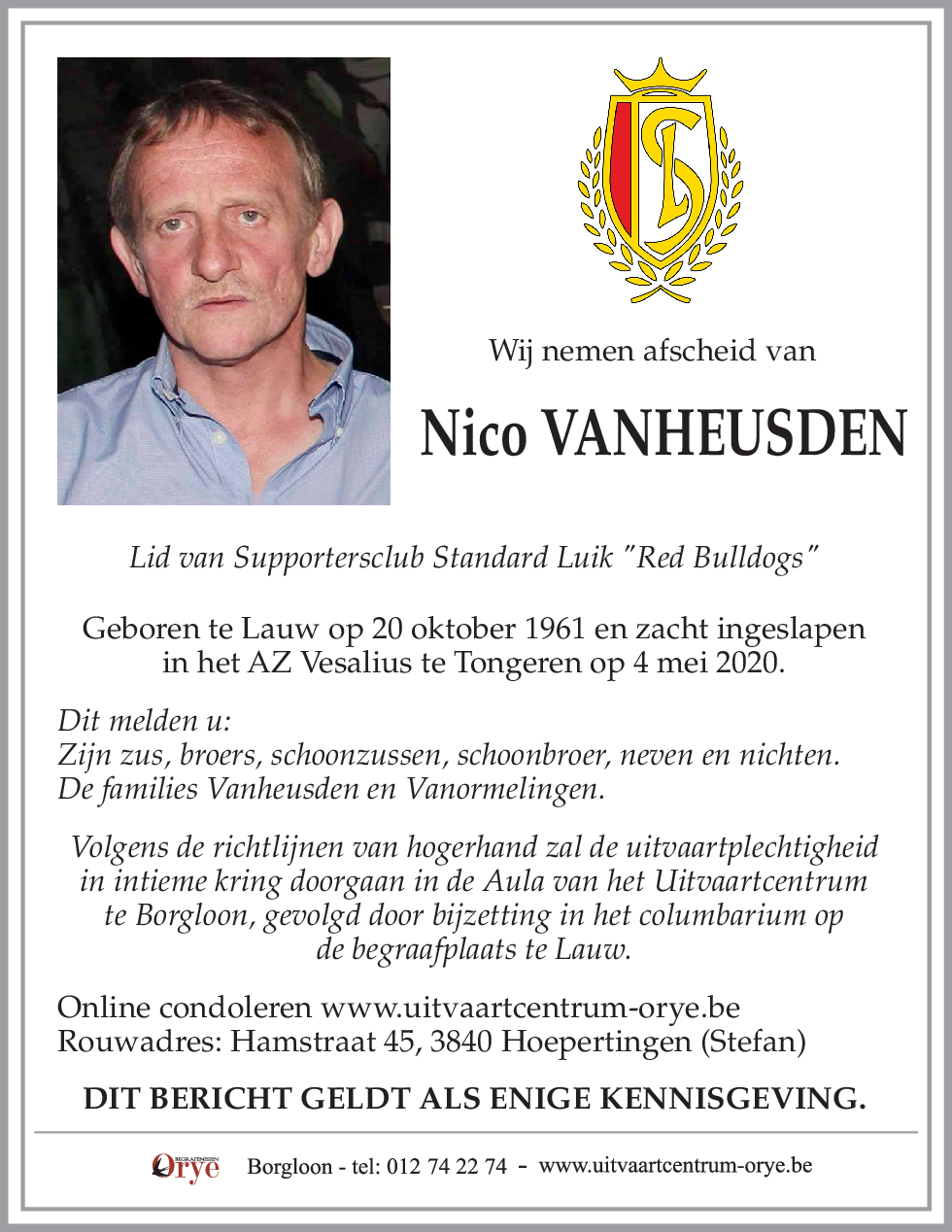 Nico Vanheusden