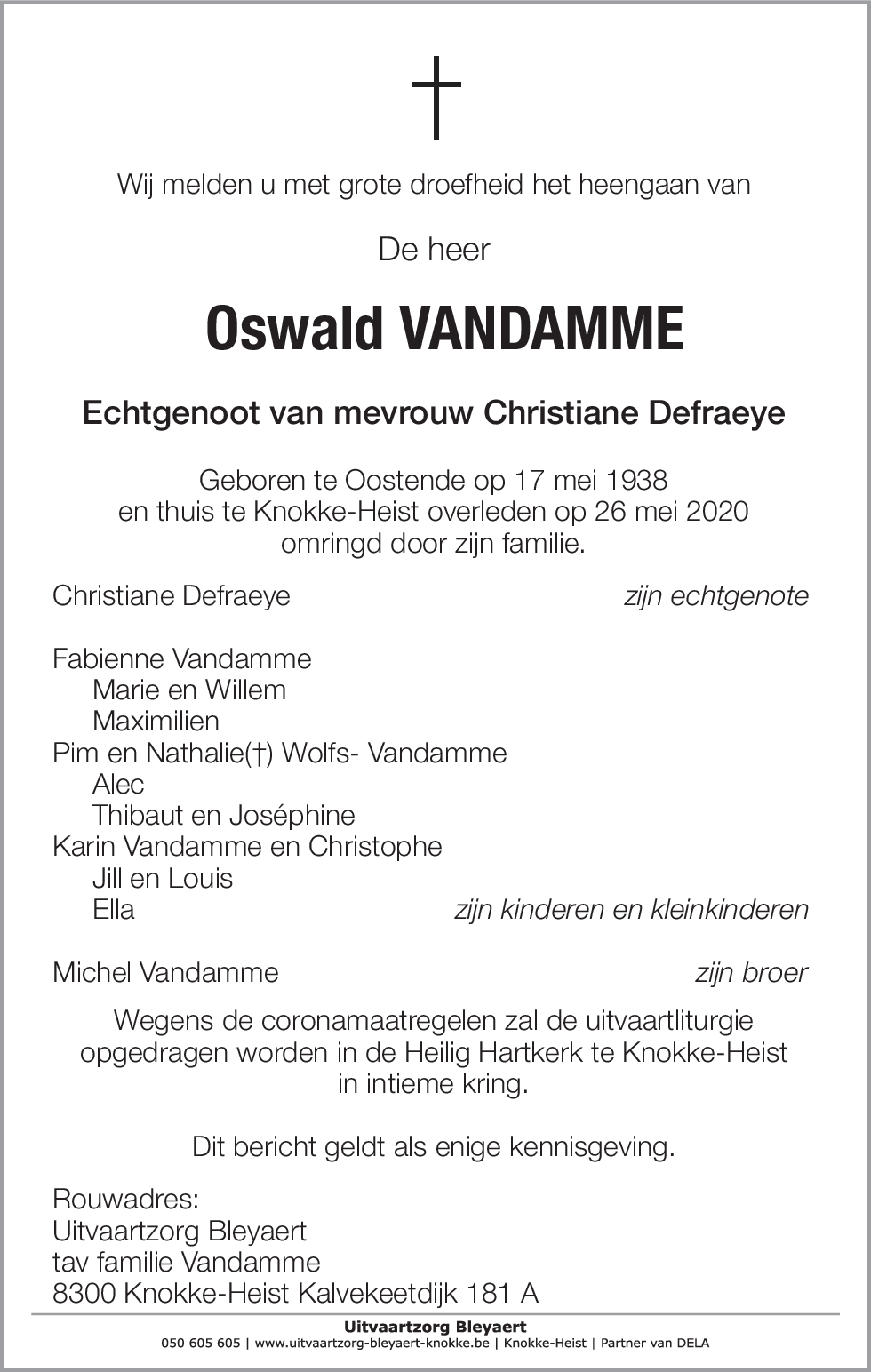 Oswald Vandamme