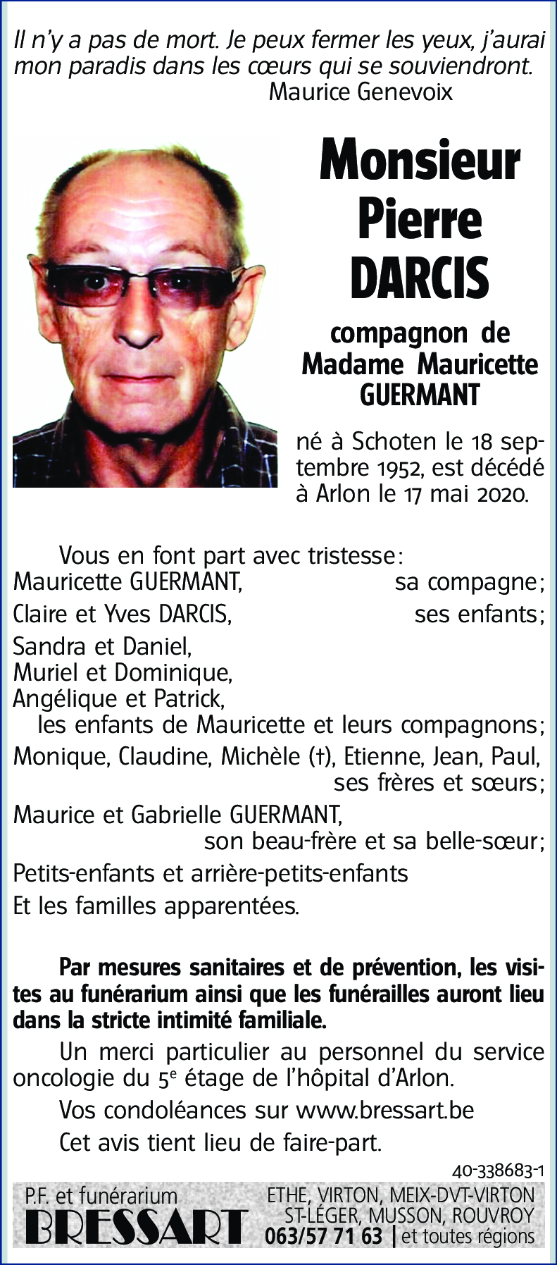 Pierre DARCIS