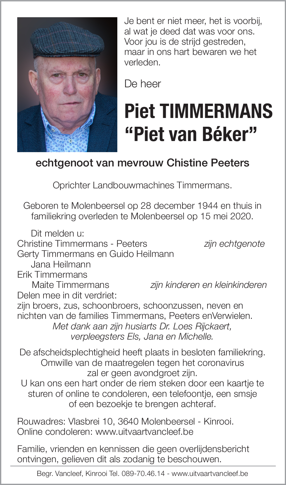 Piet Timmermans