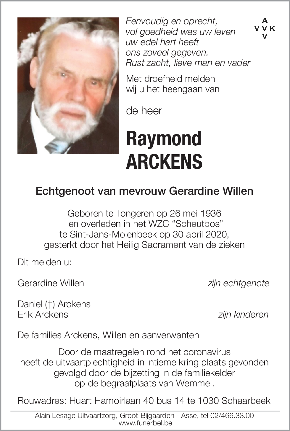 Raymond Arckens