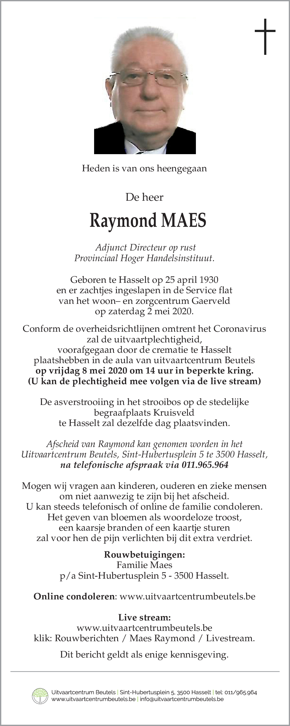 Raymond Maes