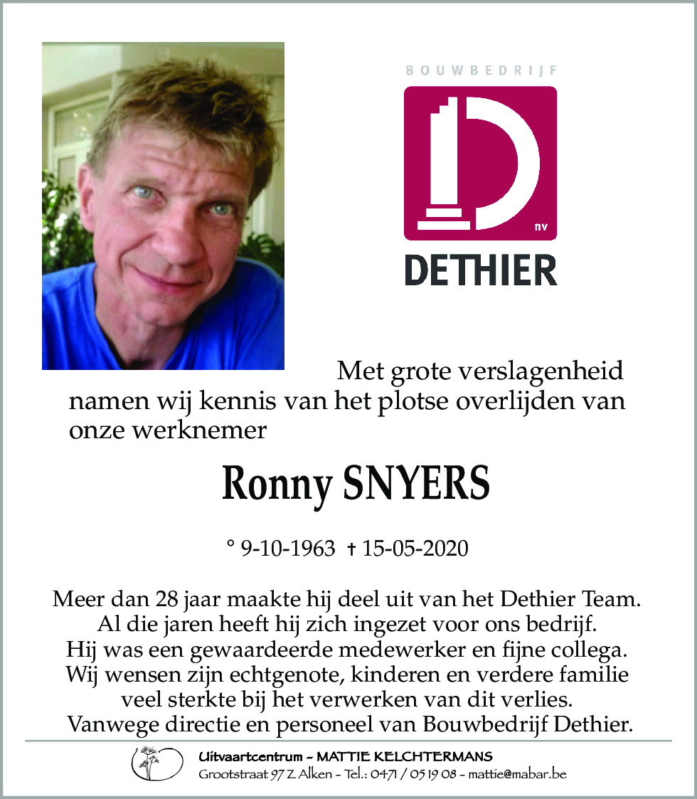 Ronny Snyers