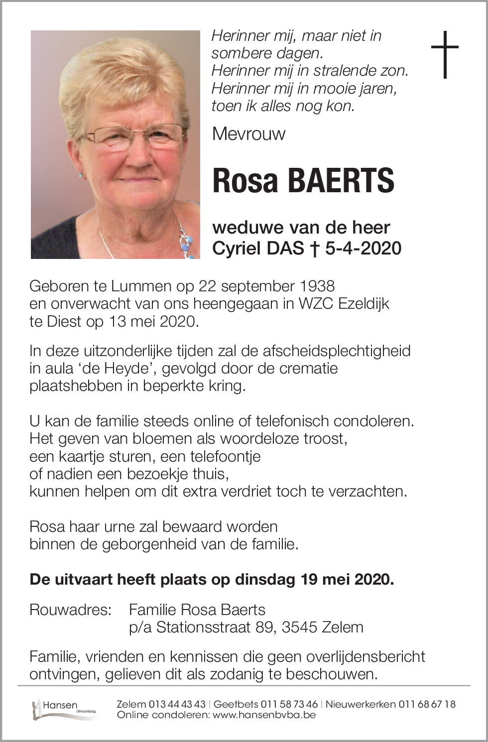 Rosa BAERTS