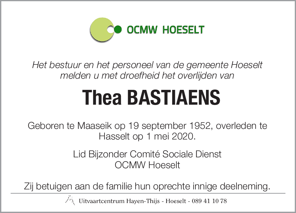 Thea BASTIAENS