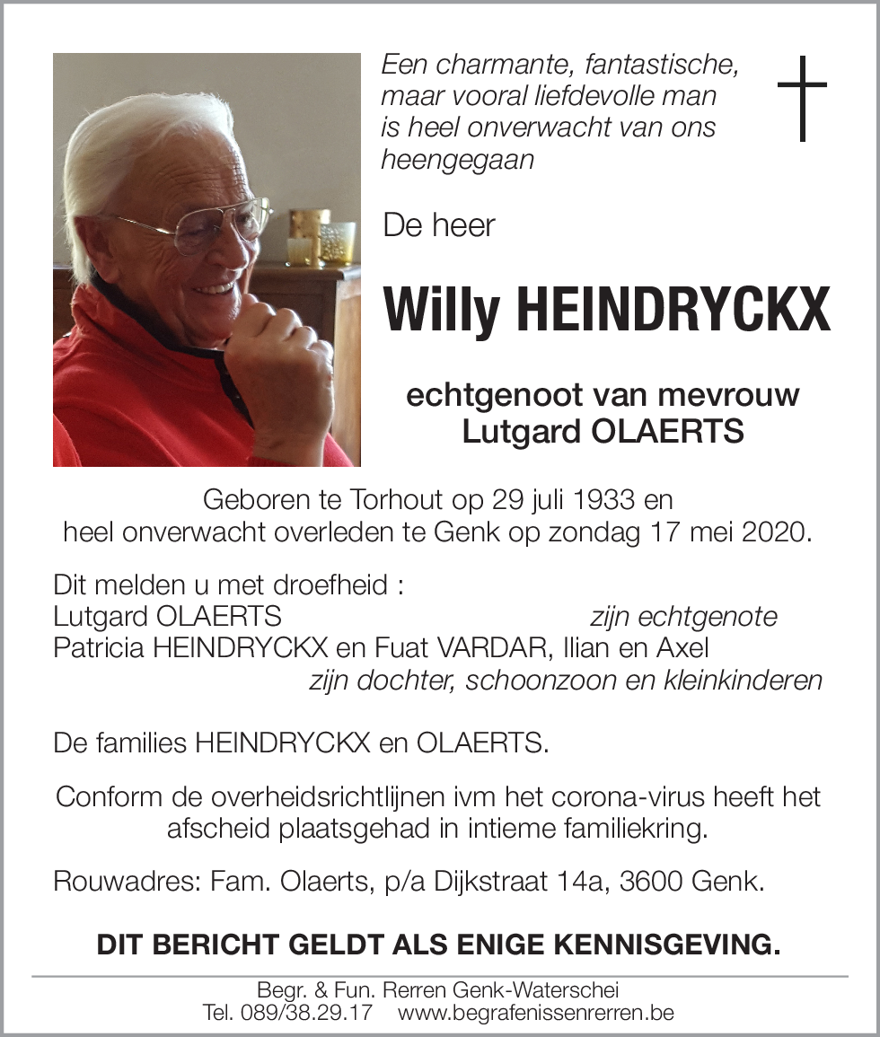 Willy HEINDRYCKX