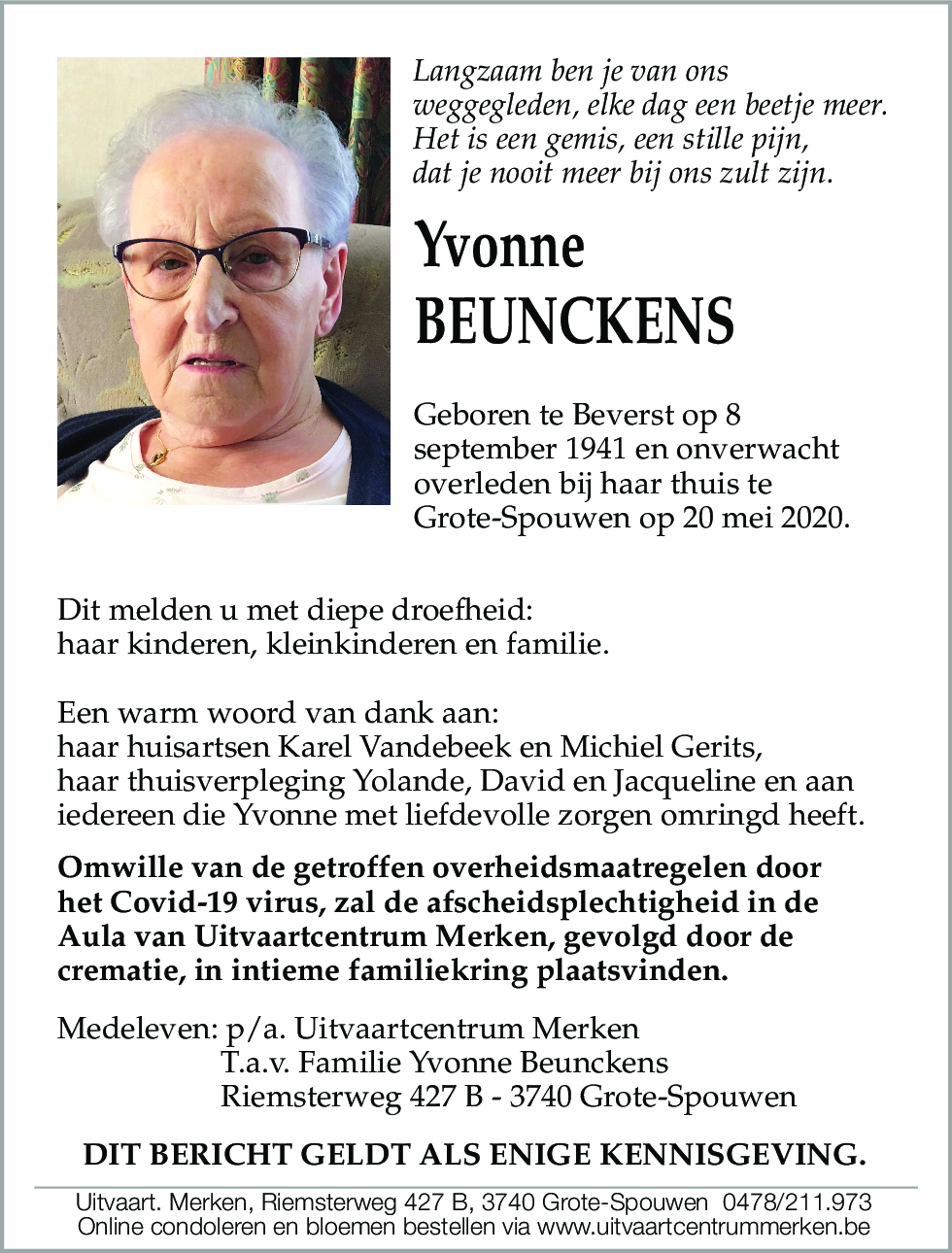 Yvonne Beunckens