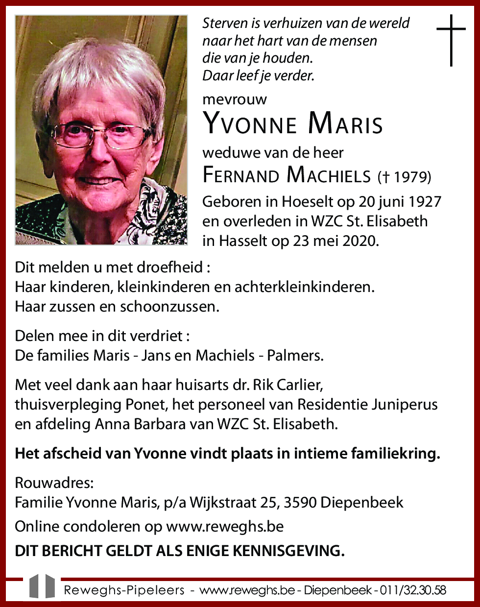Yvonne Maris