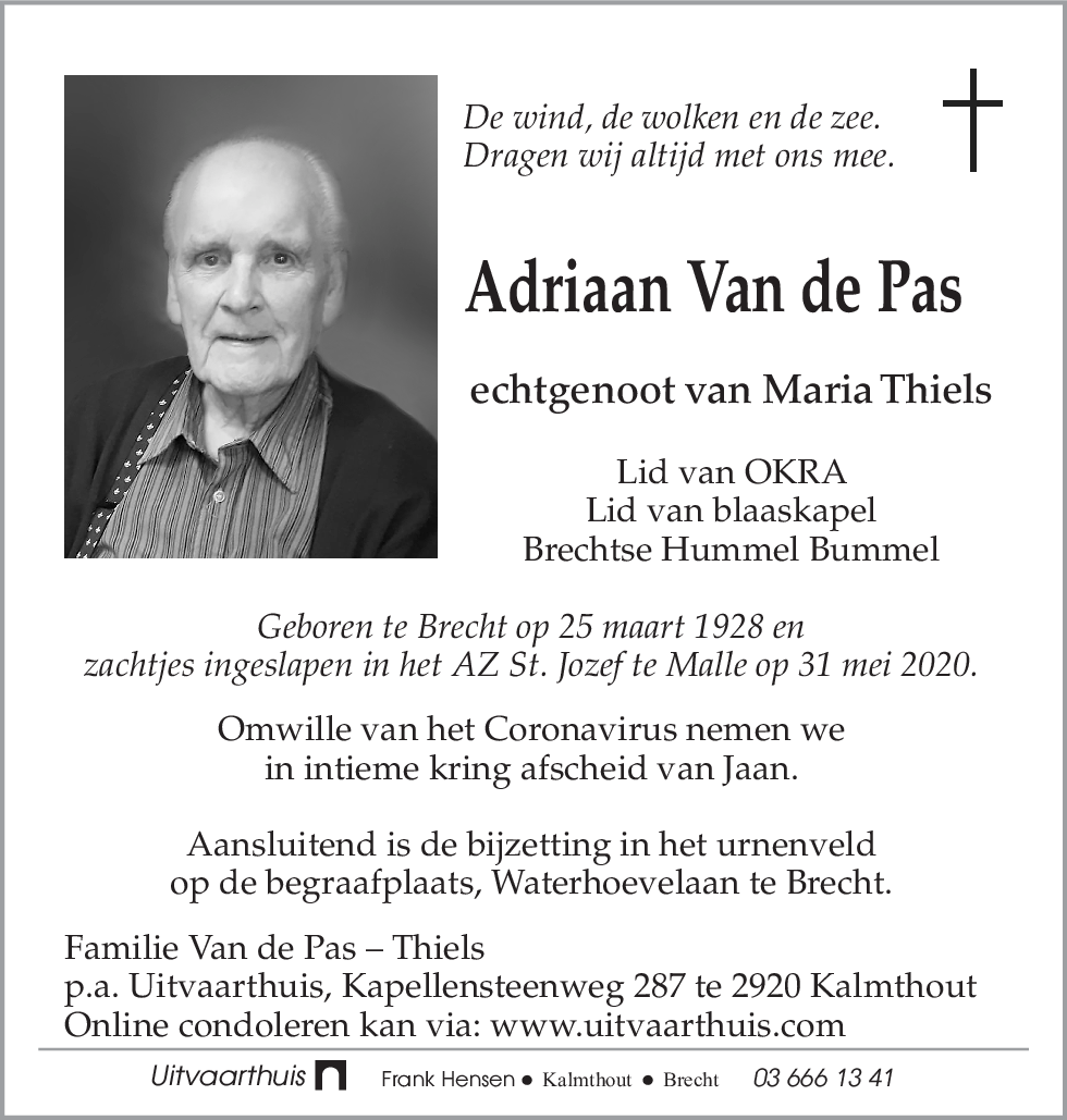 Adriaan Van de Pas