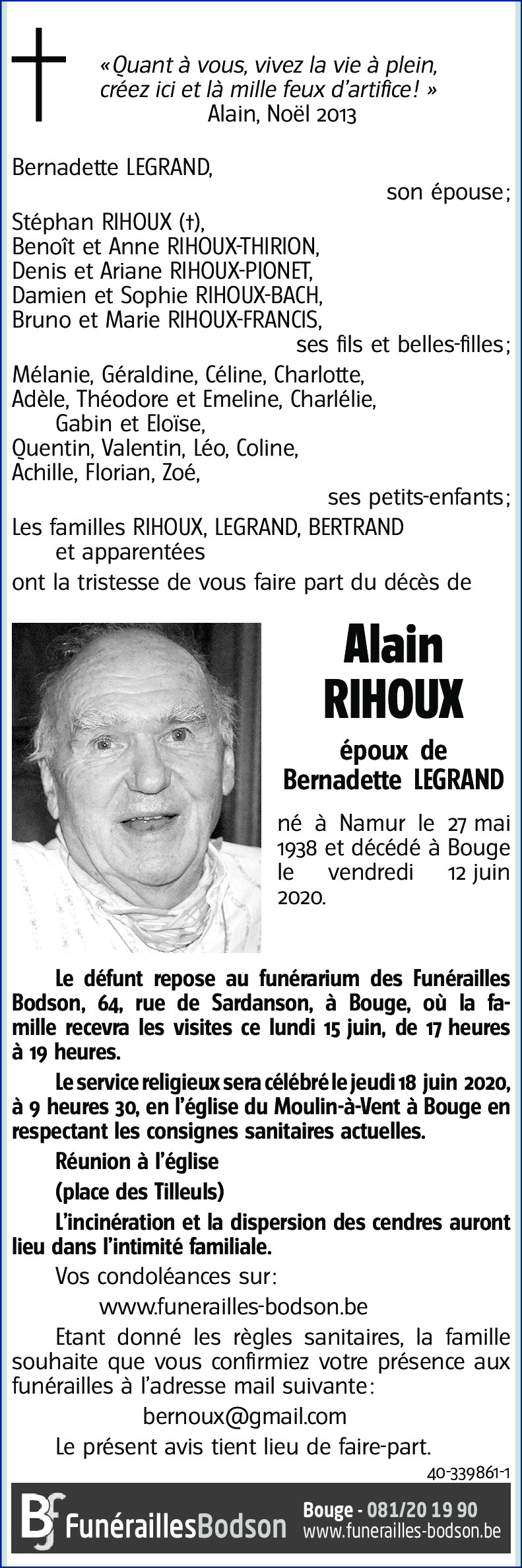 Alain RIHOUX