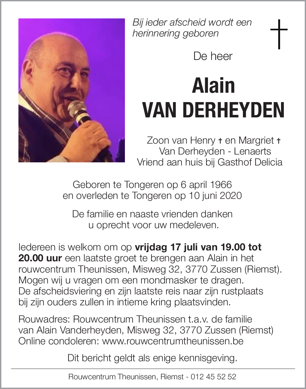 Alain Van Derheyden