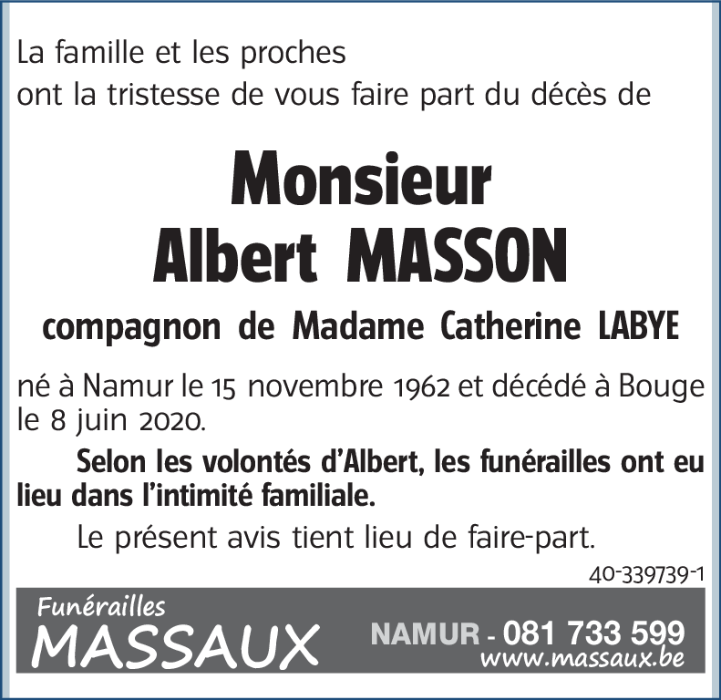 Albert MASSON