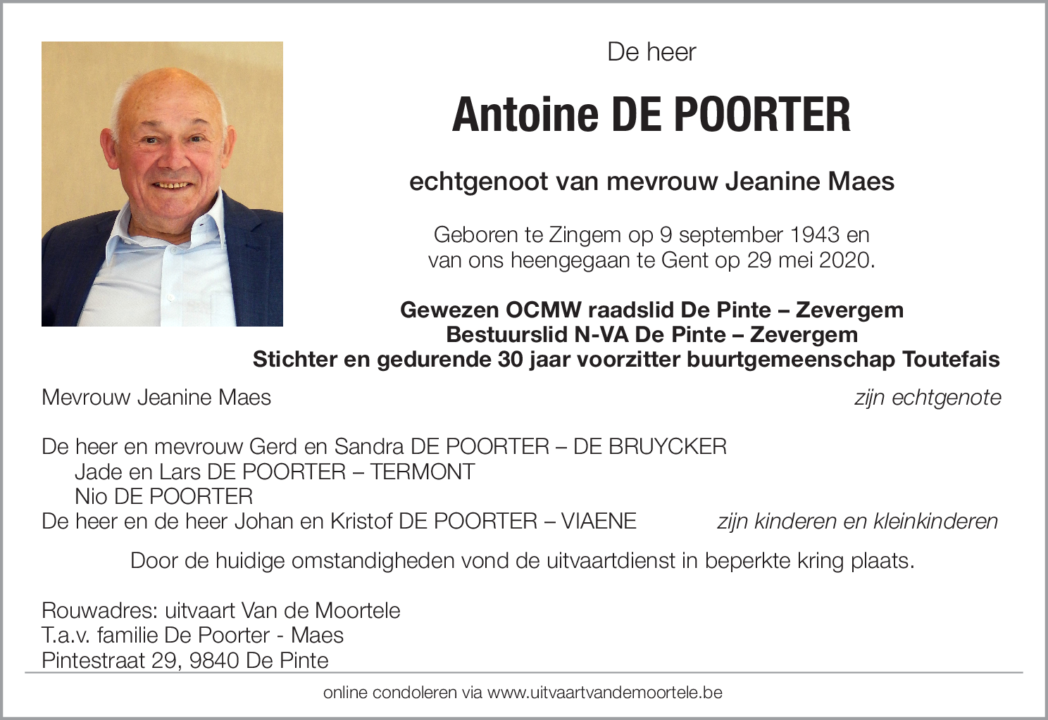 Antoine De Poorter