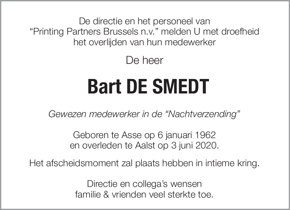 Bart De Smedt