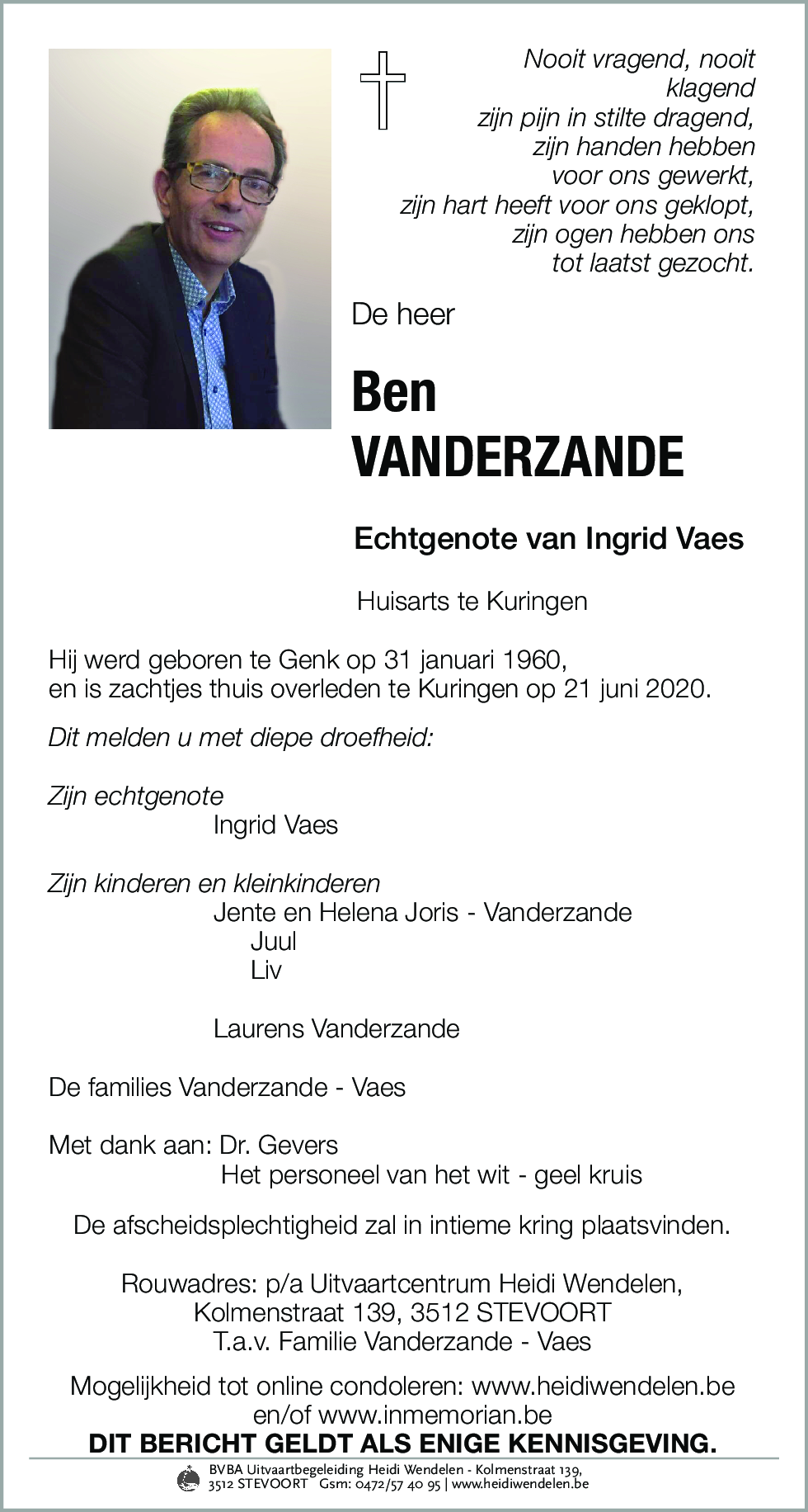 Ben Vanderzande