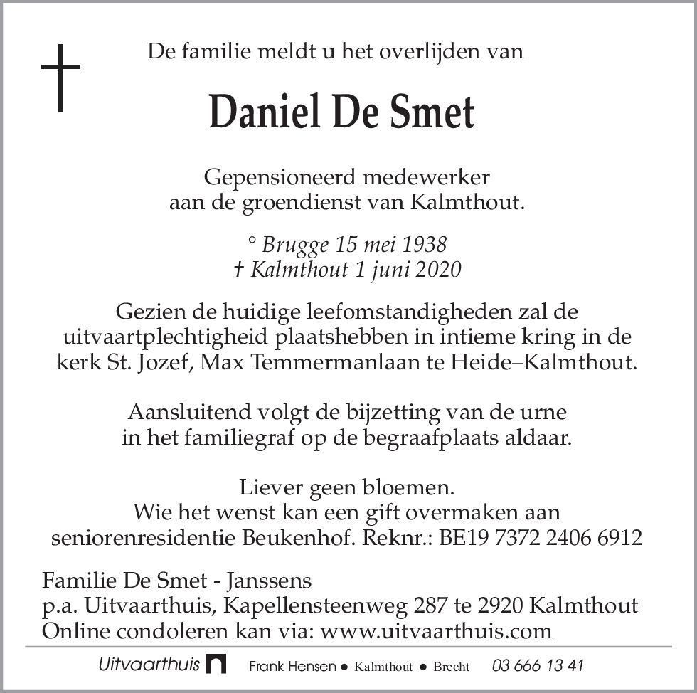 Daniel De Smet