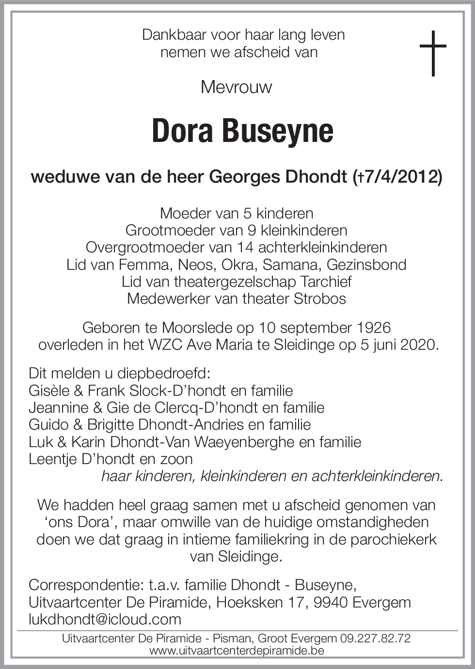 Dora Buseyne