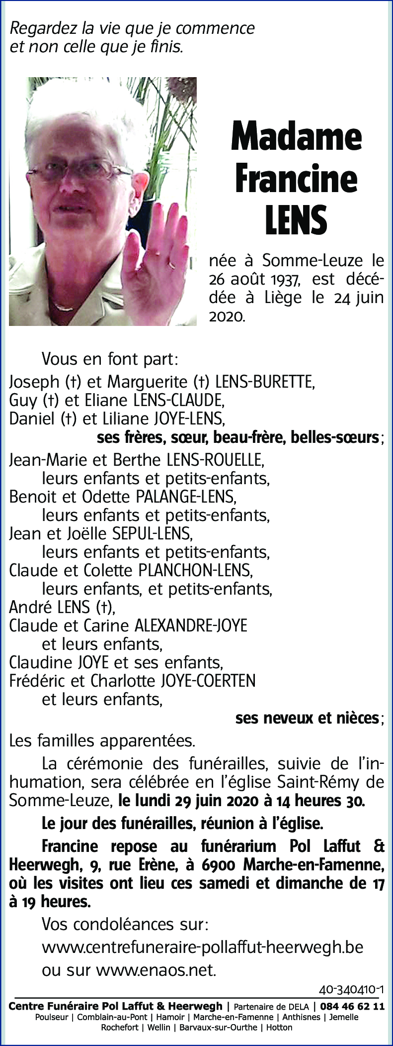 Francine LENS