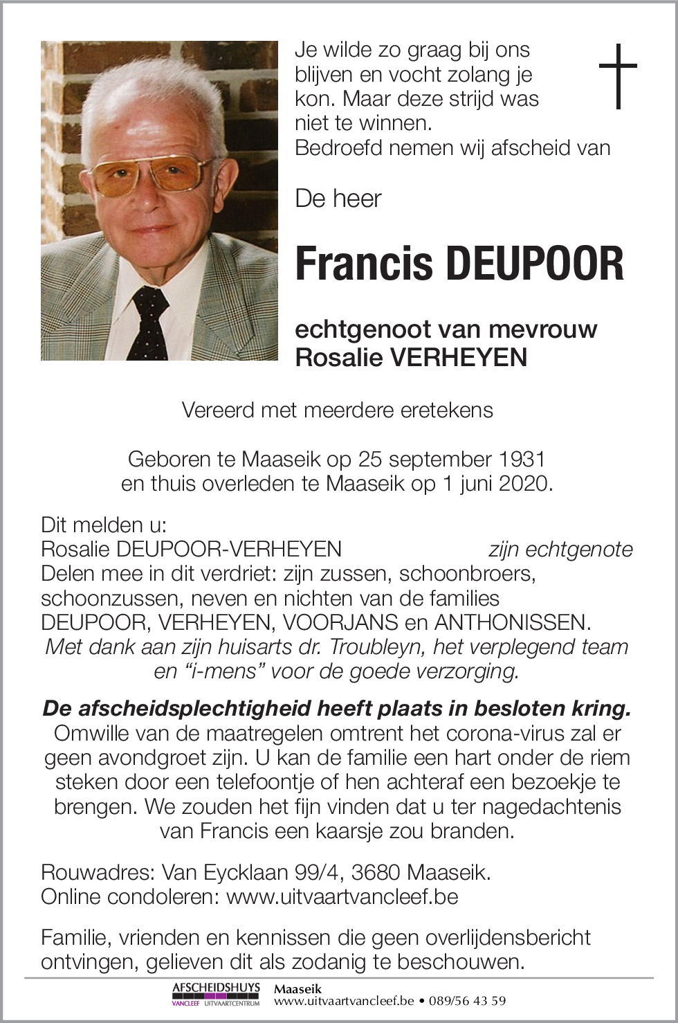 Francis Deupoor