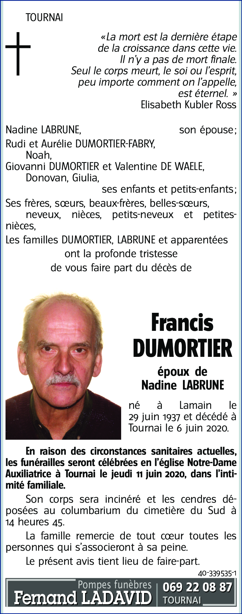 Francis DUMORTIER