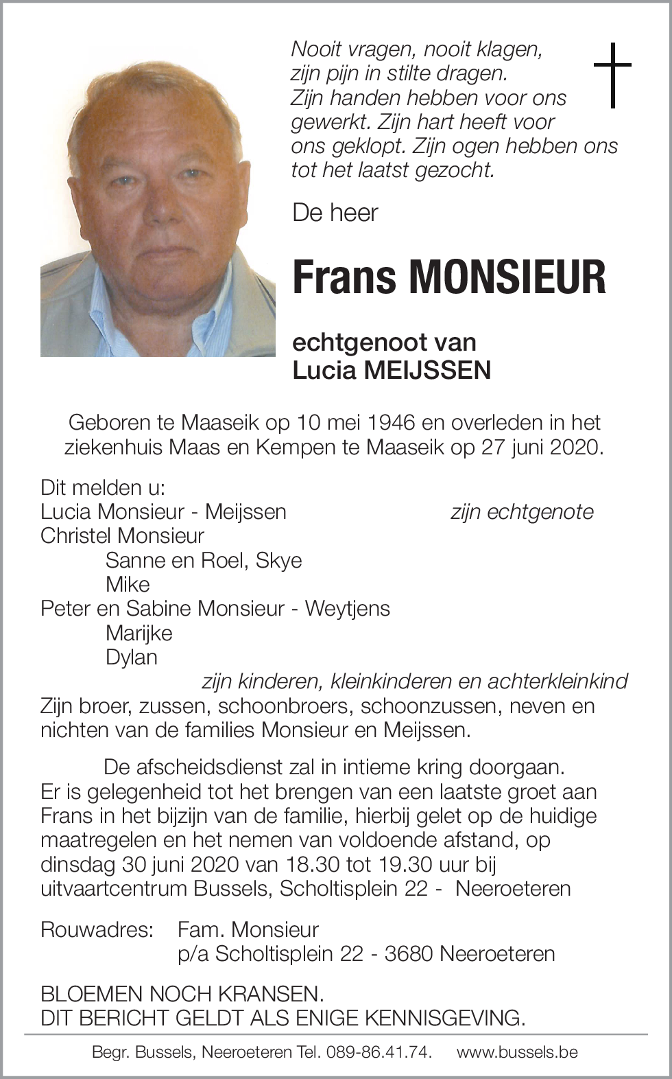 Frans MONSIEUR