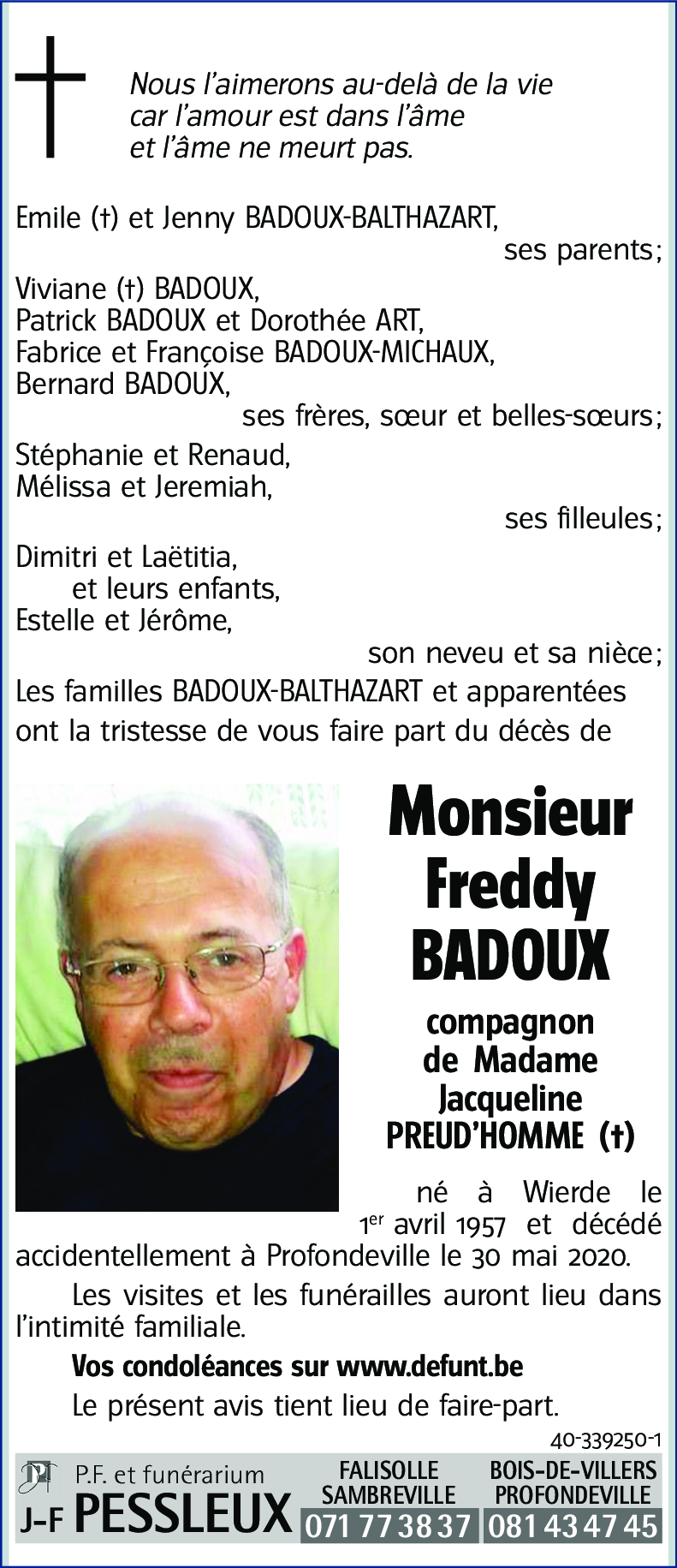 Freddy BADOUX