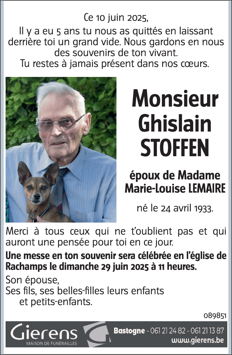 Ghislain STOFFEN
