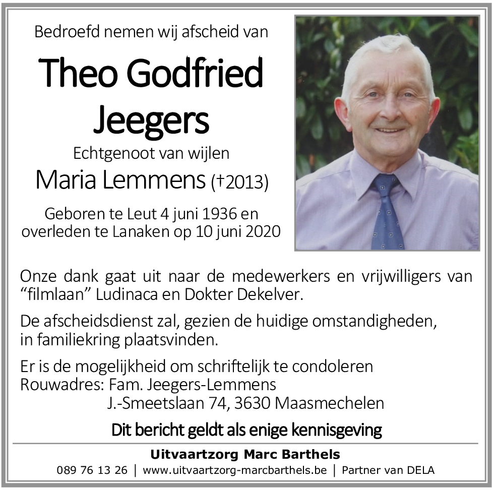 Godfried Jeegers