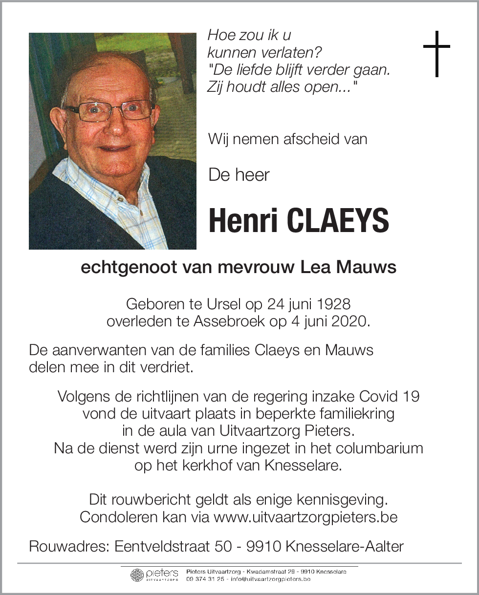 Henri Claeys