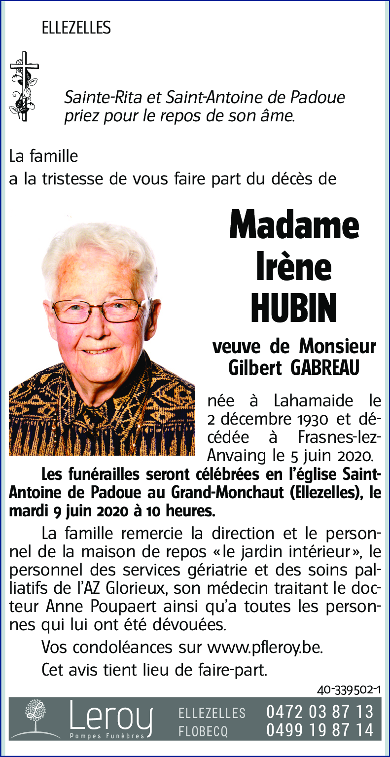 Irène Hubin