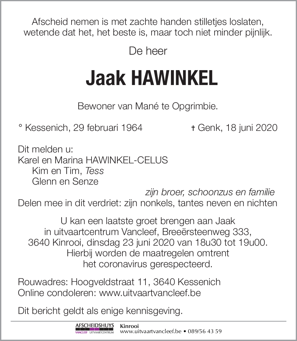 Jaak Hawinkel