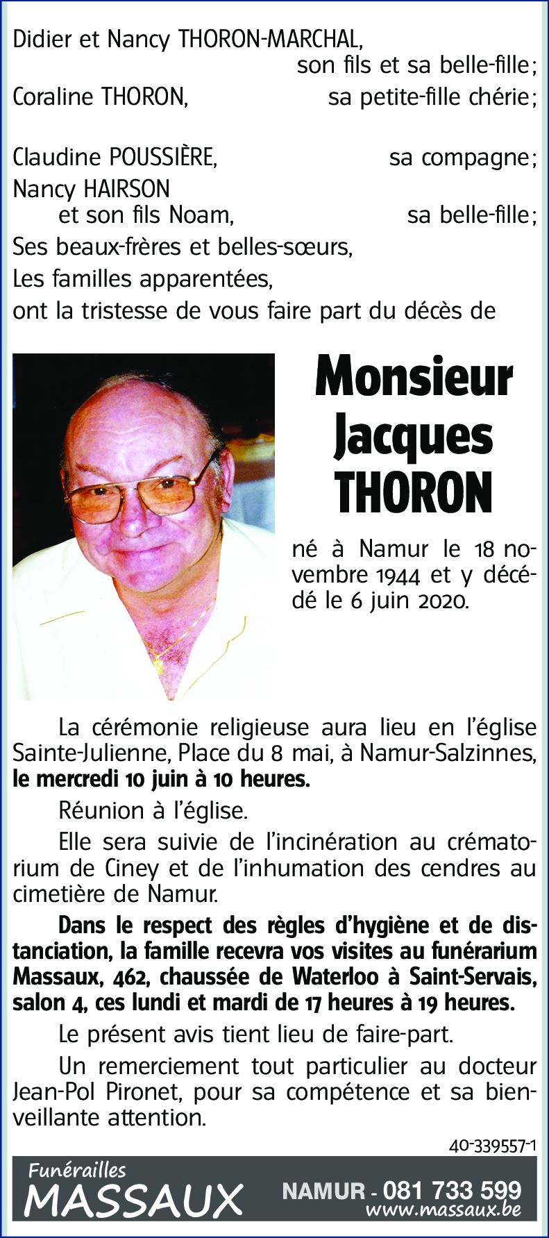 Jacques THORON