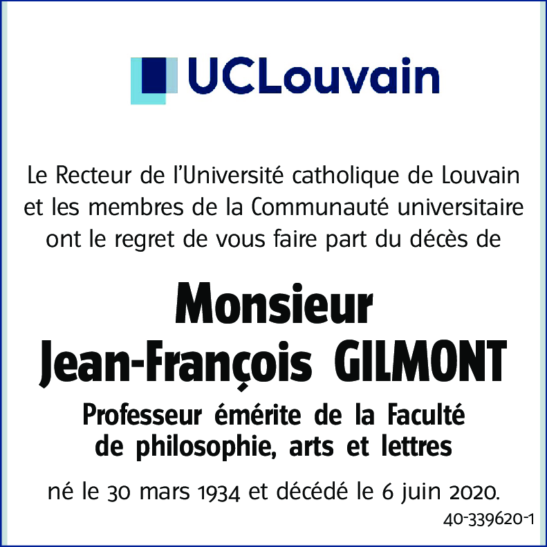 Jean-François GILMONT