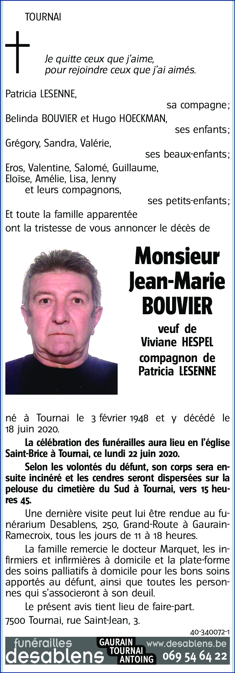 Jean-Marie BOUVIER