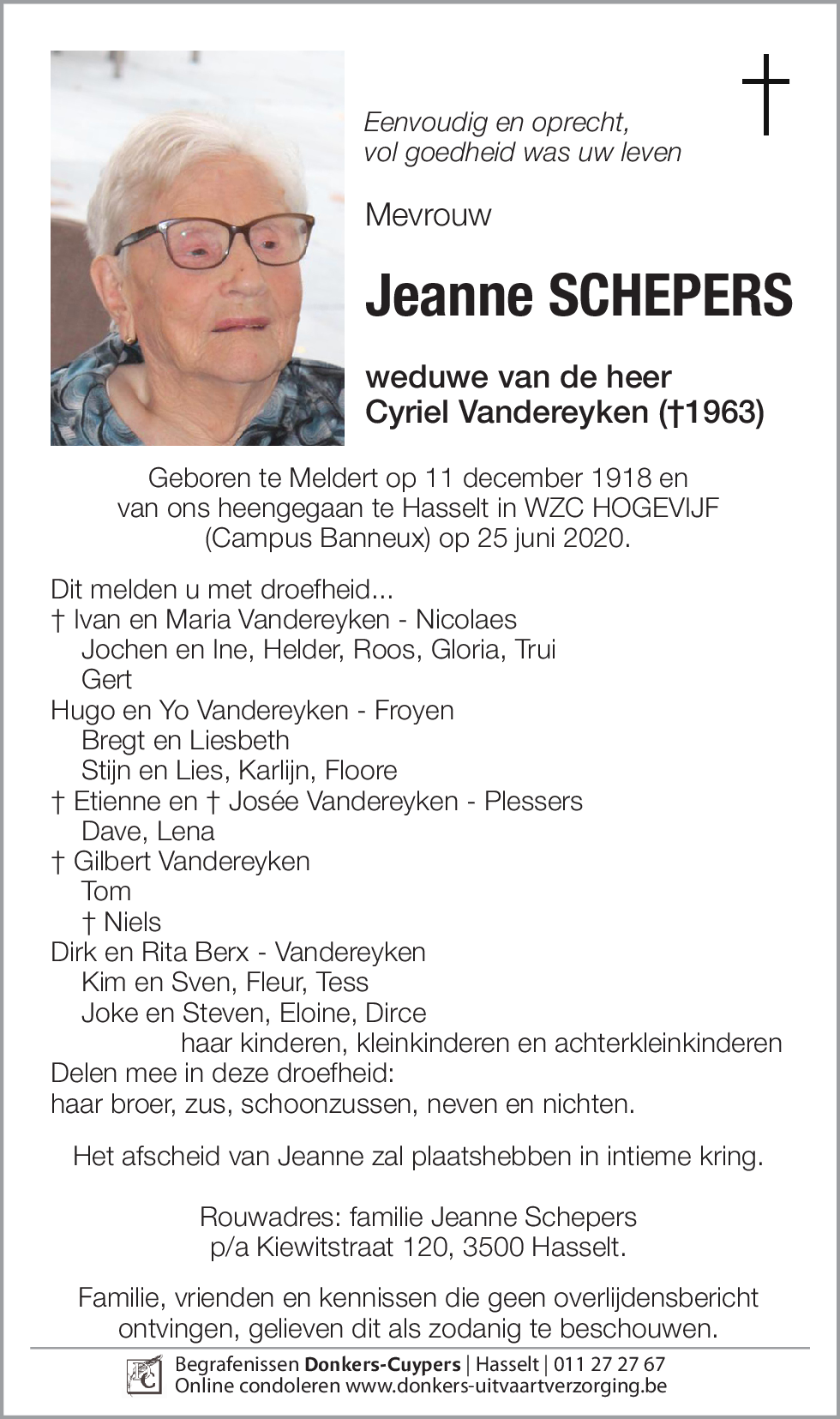 Jeanne Schepers