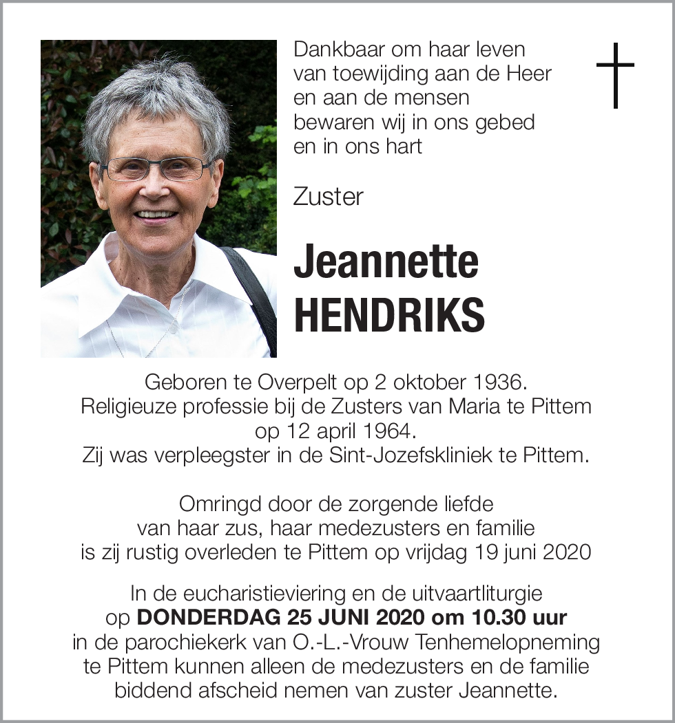 Jeannette Hendriks