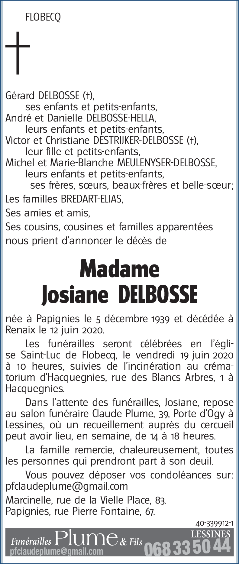 Josiane DELBOSSE
