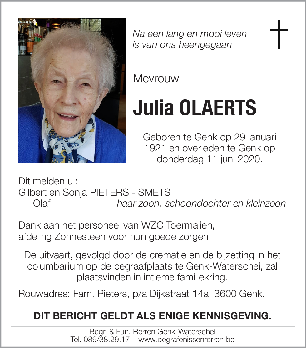 Julia OLAERTS